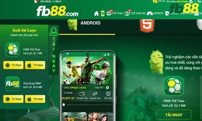 Tải FB88 iOS Tải FB88 iOS hoàn toàn miễn phí