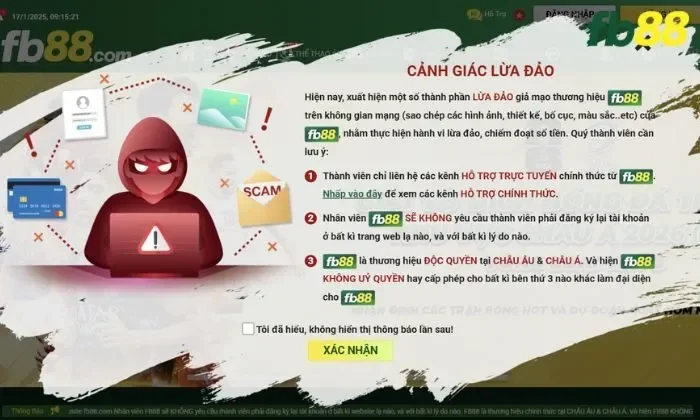 Cập nhật link vào FB88 không bị chặn mới nhất 2025